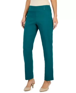 JM Collection Studded Pull-On Tummy Control Pants, Regular And Short Lengths, Created For Macy's 24 JM Collection Studded Pull-On Tummy Control Pants, Regular And Short Lengths, Created For Macy's -Anne Klein Sales Store 22371855 fpx
