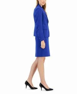 Anne Klein Executive Collection Single-Button A-Line Skirt Suit, Created For Macy's -Anne Klein Sales Store 22410537 fpx