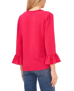 CeCe Ruffle-Sleeve Top -Anne Klein Sales Store 22417159 fpx
