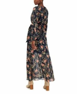 INC International Concepts Printed Tie-Waist Maxi Dress, Created For Macy's -Anne Klein Sales Store 22439618 fpx