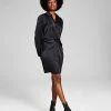 And Now This Women's Twisted Long-Sleeve Shirtdress