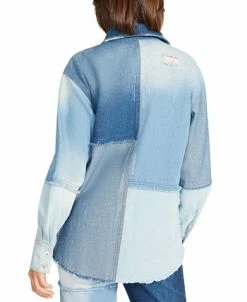 Steve Madden Women's Kylie Colorblocked Shacket -Anne Klein Sales Store 22523996 fpx