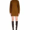 Sanctuary Women's Ribbed Mock-Neck Sweater Dress
