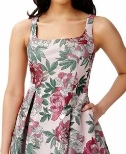 Adrianna Papell Women's Jacquard Midi Dress -Anne Klein Sales Store 22631053 fpx