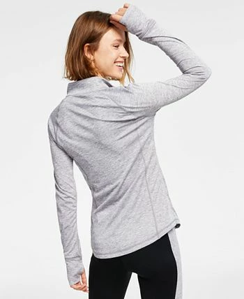 ID Ideology Women's Essentials Performance Zip Jacket, Created For Macy's 2 ID Ideology Women's Essentials Performance Zip Jacket, Created For Macy's - Image 2