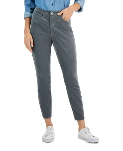 Tommy Hilfiger Women's Corduroy Skinny Ankle Pants -Anne Klein Sales Store 22693721 fpx