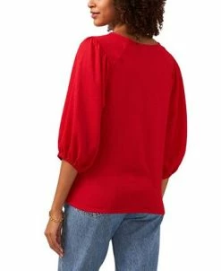 Vince Camuto Women's Puff Sleeve Knit Top -Anne Klein Sales Store 22726038 fpx