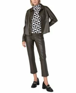 Sanctuary Women's Carnaby Faux-Leather Cropped Leggings -Anne Klein Sales Store 22729941 fpx