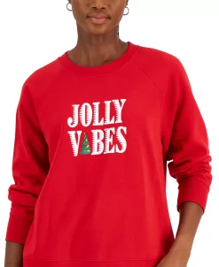 Style & Co Women's Holiday Sweatshirt, Created For Macy's -Anne Klein Sales Store 22758293 fpx
