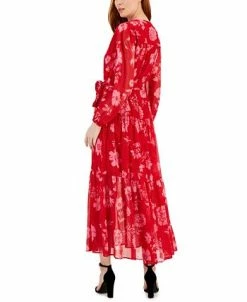 INC International Concepts Women's Beaded Floral Print Maxi Dress, Created For Macy's -Anne Klein Sales Store 22779647 fpx