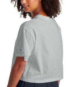 Champion Women's Logo Cropped T-Shirt -Anne Klein Sales Store 22783386 fpx