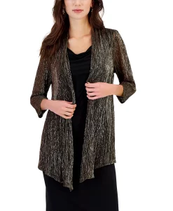 Connected Women's Jersey-Knit Dress & 3/4-Sleeve Jacket -Anne Klein Sales Store 22791724 fpx