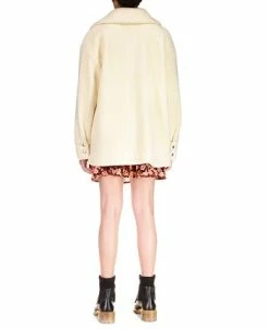 Sanctuary Faux Fur Button Front Retreat Sherpa Jacket -Anne Klein Sales Store 22795086 fpx