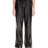Sanctuary Morgan Faux Leather Straight Leg Pants