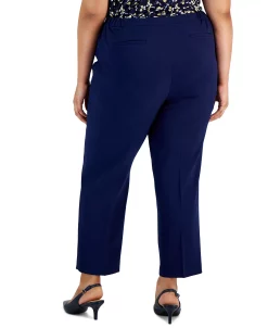 Kasper Plus Size Straight-Leg Pants -Anne Klein Sales Store 22803915 fpx