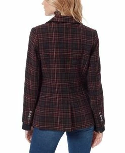 Sam Edelman Women's Margot Embellished Plaid Blazer -Anne Klein Sales Store 22812759 fpx