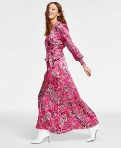 INC International Concepts Women's Paisley Maxi Dress, Created For Macy's -Anne Klein Sales Store 22813861 fpx