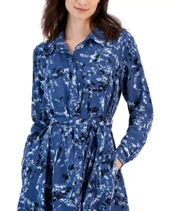Alfani Women's Belted Shirtdress Created For Macy's -Anne Klein Sales Store 22813955 fpx