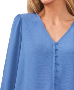 CeCe Tie-Cuff Blouse 10 CeCe Tie-Cuff Blouse -Anne Klein Sales Store 22835706 fpx