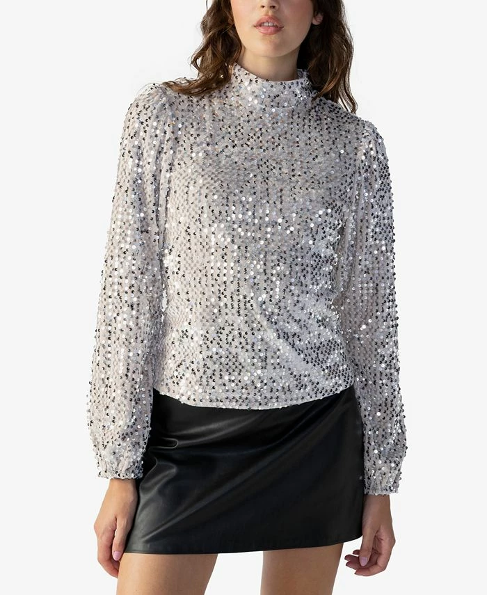 Sanctuary All Nighter Mock-Neck Top 1 Sanctuary All Nighter Mock-Neck Top