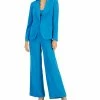 Anne Klein Women's Single-Button Blazer, V-Neck Camisole & High-Rise Wide-Leg Pants