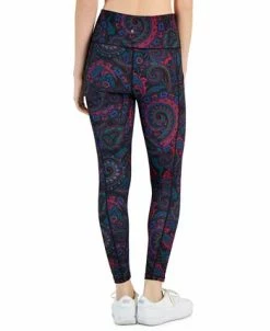 ID Ideology Women's 7/8 Paisley Leggings, Regular & Petite, Created For Macy's -Anne Klein Sales Store 22851351 fpx