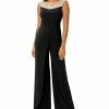 Adrianna Papell Women's Embellished Overlay Jumpsuit