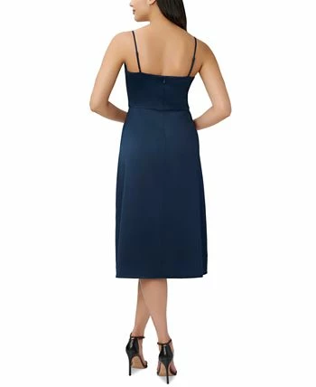 Adrianna Papell Women's Cowl-Neck Fit & Flare Dress 2 Adrianna Papell Women's Cowl-Neck Fit & Flare Dress - Image 2