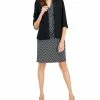 Kasper Women's Shawl-Collar Blazer & Faux-Wrap Dress