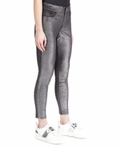 Michael Kors Women's Studded Velvet Leggings -Anne Klein Sales Store 22907642 fpx