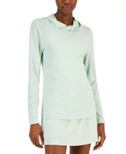 ID Ideology Women's Essentials Hooded T-Shirt, Created For Macy's -Anne Klein Sales Store 22916360 fpx