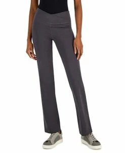 ID Ideology Women's Crisscross-Waist Flared Pants, Created For Macy's
