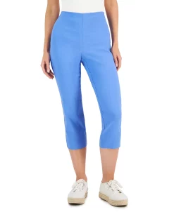 Charter Club Women's Chelsea Pull-On Tummy-Control Capris, Created For Macy's -Anne Klein Sales Store 22928272 fpx