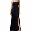 Adrianna Papell Women's Spaghetti-Tie-Shoulder-Strap Gown
