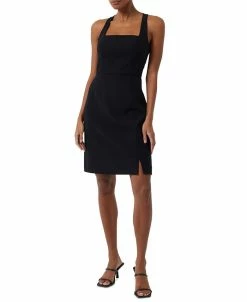 French Connection Women's Ruth Square-Neck Sleeveless Sheath Dress