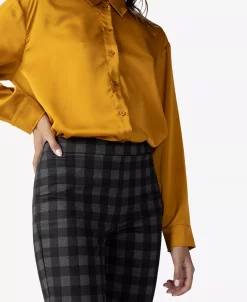 Sanctuary Women's Oversized Satin Button-Up Shirt -Anne Klein Sales Store 22978940 fpx