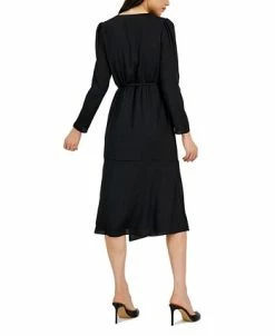 INC International Concepts Women's V-Neck Faux-Wrap Dress, Created For Macy's -Anne Klein Sales Store 22980339 fpx