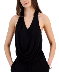 INC International Concepts Women's Halter Jumpsuit, Created For Macy's -Anne Klein Sales Store 22981646 fpx