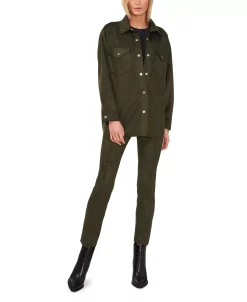 Vince Camuto Women's Collared Shacket -Anne Klein Sales Store 22984174 fpx