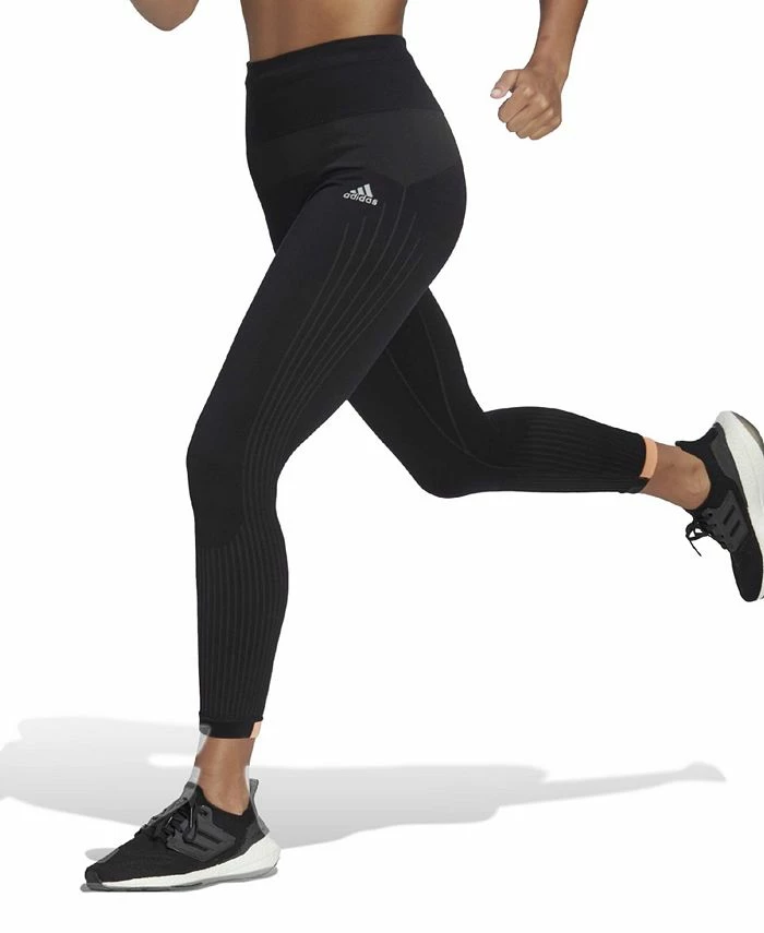 ADIDAS Women's Running Aeroknit Winter Long Leggings 1 ADIDAS Women's Running Aeroknit Winter Long Leggings