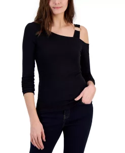 INC International Concepts Women's One-Shoulder Asymmetric Top, Created For Macy's 8 INC International Concepts Women's One-Shoulder Asymmetric Top, Created For Macy's -Anne Klein Sales Store 22986977 fpx