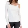 INC International Concepts Women's One-Shoulder Asymmetric Top, Created For Macy's