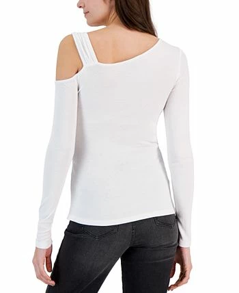INC International Concepts Women's One-Shoulder Asymmetric Top, Created For Macy's 2 INC International Concepts Women's One-Shoulder Asymmetric Top, Created For Macy's - Image 2