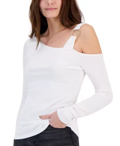 INC International Concepts Women's One-Shoulder Asymmetric Top, Created For Macy's 7 INC International Concepts Women's One-Shoulder Asymmetric Top, Created For Macy's -Anne Klein Sales Store 22986983 fpx