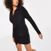 Bar III Women's Long-Sleeve Tie-Waist Dress, Created For Macy's