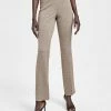 Anne Klein Women's Chevron Pull-On Bootcut Pants