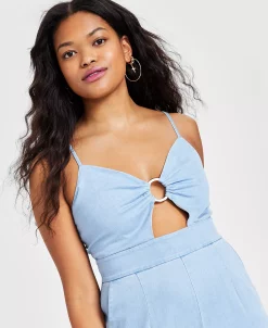 Bar III Women's Sleeveless Wide-Leg Jumpsuit, Created For Macy's -Anne Klein Sales Store 22997818 fpx