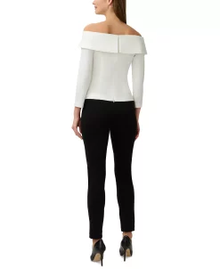 Adrianna Papell Women's Off-The-Shoulder Top -Anne Klein Sales Store 23021977 fpx