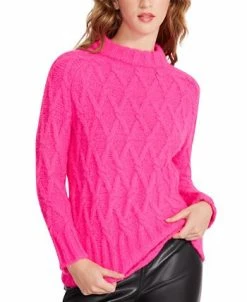 Steve Madden Women's Olive Cable-Knit Pullover Sweater -Anne Klein Sales Store 23022018 fpx