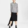 Bar III Women's Animal-Print Button-Up Shirt, Created For Macy's